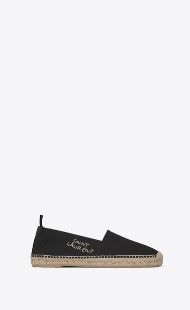 embroidered espadrilles in cotton